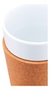 2 Vasos Porcelana Bistro Bodum 300cc Antideslizante Silicona