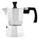 Cafetera Moka Grosche 3 Tazas Plateado
