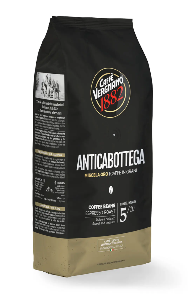 Café en Grano Vergnano Antica Bottega 1Kg
