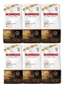 6x Café Molido Kimbo Filtro 1kg Tostado Suave Balanceado