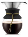 Cafetera Filtro Chemex Bodum Pour Over Negra 1 Lt Amarilla