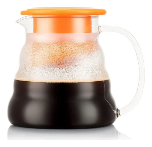 Jarra Infusiones Te Bodum Melior Naranja 600cc Borosilicato