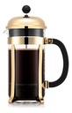Cafetera Francesa Bodum Chambord Oro 1 Lt Borosilicato