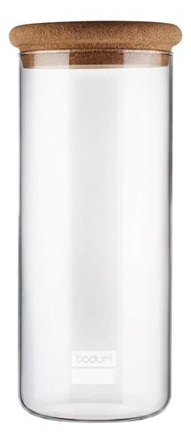 Frasco Vidrio Almacenamiento Bodum 2.5 Lt Yohki Tapa Corcho
