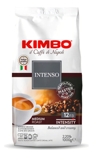 Café Grano Kimbo Espresso Intenso 1kg 40% Arábic 60% Robusta