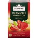 Té Ahmad Tea Strawberry Caja 20 Bolsitas