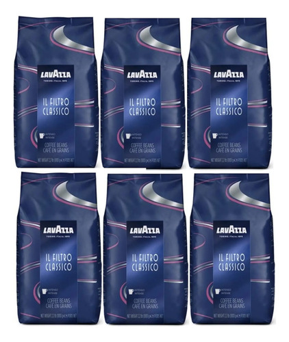 [CA0264] 6x Café Grano Lavazza Filtro Clásico 1Kg