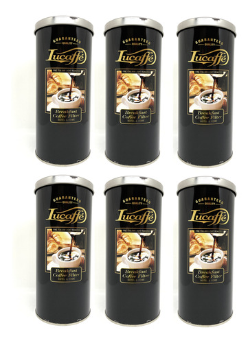 [CA0271] Café Molido Lucaffe Breakfast Coffee Filter 3Kg 6 tarros x500g