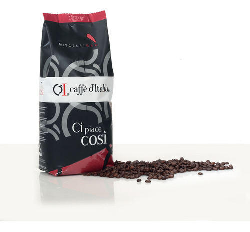 [CA0275] Café En Grano Caffe D'Italia Cipiace Cosi 70% Arábica 1kg