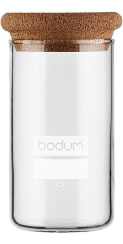 [TA0143] Frasco Vidrio Almacenamiento Bodum 1 Lt Yohki Tapa Corcho