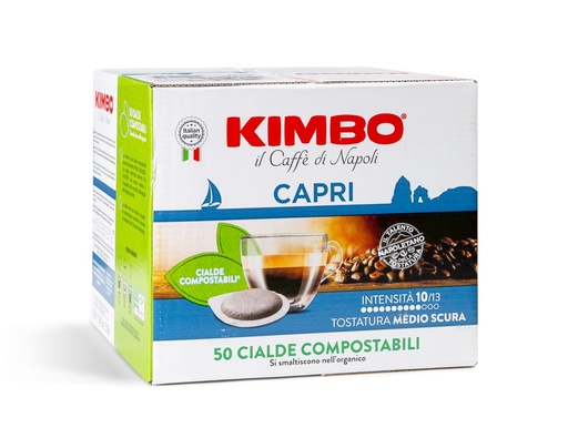 [CA0402] Cafe KIMBO CAPRI en Pods Cialde 1X50u intenso 10/13