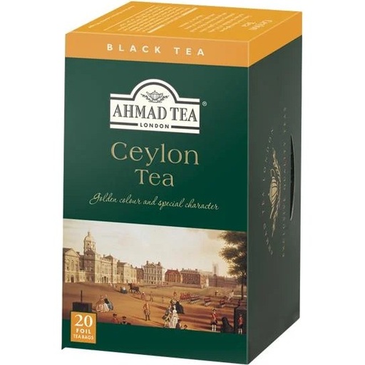 [TE0028] Té Ahmad Tea Ceylon Caja 20 Bolsitas