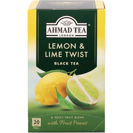 [TE0029] Té Ahmad Tea Lemon & Lime Caja 20 Bolsitas