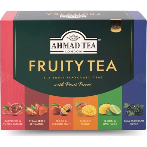 [TE0038] Té Ahmad Tea Fruity Tea Selection Pack (60 Bolsitas)
